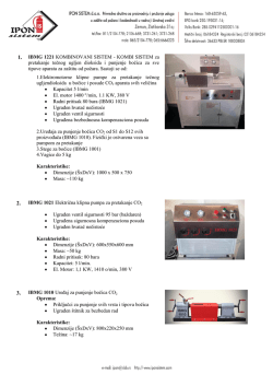 1. IBMG 1221 KOMBINOVANI SISTEM