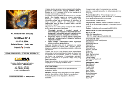 GORIVA 2014 - Hrvatsko dru&scaron;tvo za goriva i maziva