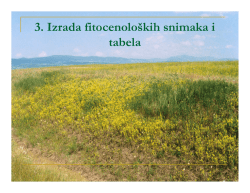 03. Biljne zajednice