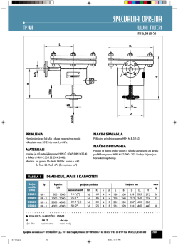 Kombinirani uljni filter KUF - SPECIJALNA OPREMA &ndash; Lučko doo
