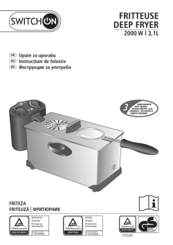 FRITTEUSE DEEP FRYER