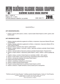 Sluzbeni glasnik 7-10.pdf - Krakom