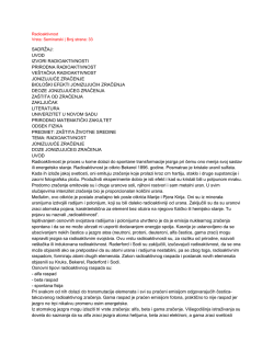 Radioaktivnost