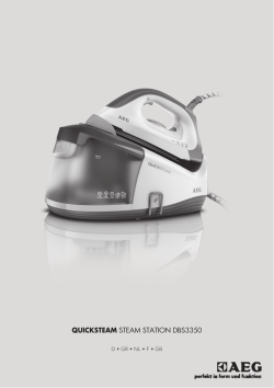 QUICKSTEAM STEAM STATION DBS3350