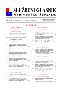 16 - 2011 - Međimurska županija