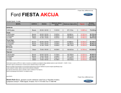 Ford FIESTA AKCIJA