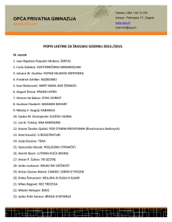 OPĆA PRIVATNA GIMNAZIJA