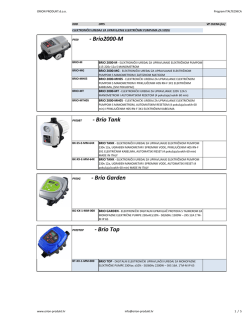 Pregled ukupne ponude ITALTECNICA (hrv., PDF)