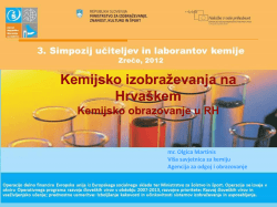 Nastavne teme za 8. razred O&Scaron; iz nastavnog predmeta Kemija