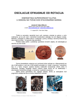 Oscilacije efikasnije od rotacija