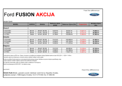 Ford FUSION AKCIJA