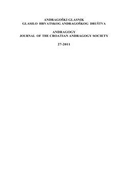 andrago&scaron;ki glasnik glasilo hrvatskog andrago&scaron;kog dru&scaron;tva