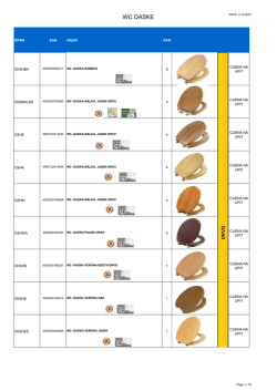 WC DASKE - eXtraMont.hr