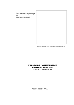 Plan - Zavod za prostorno uređenje Osječko