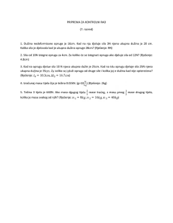 PRIPREMA ZA KONTROLNI RAD (7. razred) 1