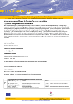 Bilten 6.pdf - Gospodarska &scaron;kola Čakovec