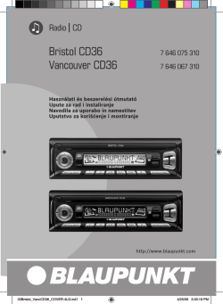 Bristol CD36 Vancouver CD36