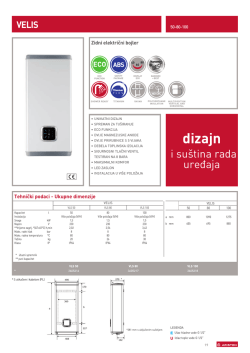 Ariston VELIS - Termometal.hr