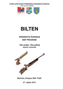 REZ - streljački savez primorsko goranske županije