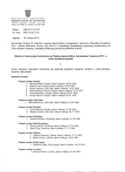 Klasa: Uro broj: 555-13-02-11-9 Zagreb, 16. ožujka 2011. Na