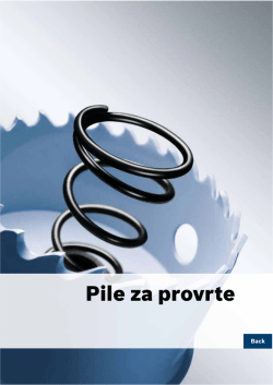 Pile za provrte