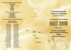 Organizing Committee / Organizacioni komitet