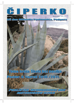 ciperko 2011.pdf - Osnovna &scaron;kola don Mihovila Pavlinovića u Podgori