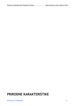 PRIRODNE KARAKTERISTIKE