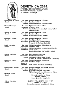DEVETNICA 2014.