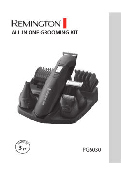 PG6030 ALL IN ONE GROOMING KIT