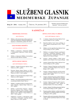 24 - 2011 - Međimurska županija