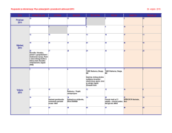 Plan edukacijskih i promotivnih aktivnosti u 2015 . godini