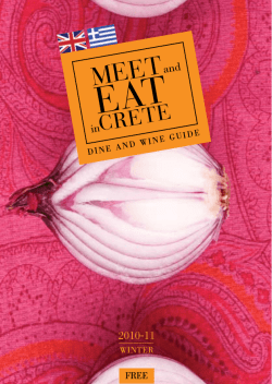 Meet and Eat in Crete