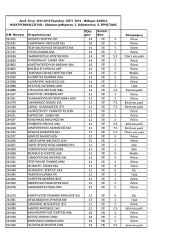 233455 &Nu;&Tau;&Omicron;&Kappa;&Omicron;&Sigma; &Gamma;&Epsilon;&Omega;&Rho;&Gamma;&Iota;&Omicron;&Sigma; &Sigma;&Pi;&Upsilon; 18 &Epsilon;&Pi; 5 &Pi;έ&nu;&tau;&epsilon; 233542