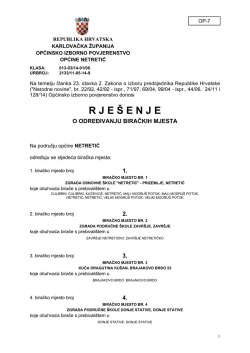 BIRAČKO MJESTO - NETRETIĆ(pdf preuzmi)