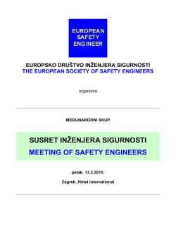 Susret IS_Poziv - European Safety Engineer