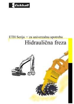 ETH univerzalna freza za bager