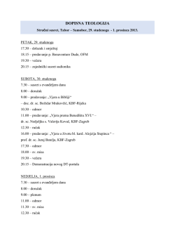 DOPISNA TEOLOGIJA