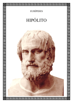 Euripides I - 5 Hipólito _bilingüe