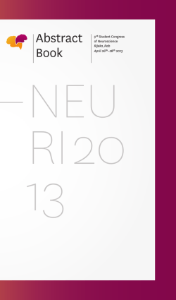 Book of Abstracts 2013.