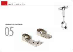 Garderobni i okovi za krevete