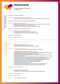 neuri 2013, programme