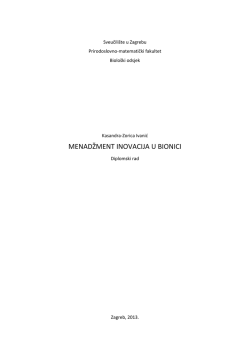 menadžment inovacija u bionici - Index of