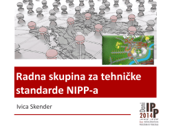 Radna skupina za tehničke standarde NIPP-a