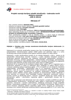 izobrazba novih doktora znanosti