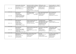 10:15 &ndash; 11:30 Gestalt terapija i psihoonkologija (STRUČNJACI sa