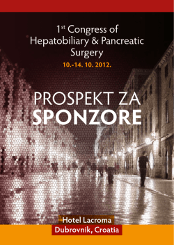 PROSPEKT ZA - Conventus Credo d.o.o.