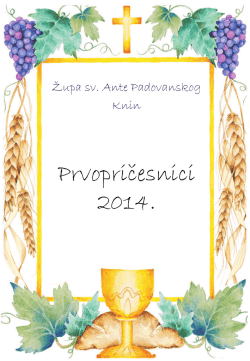 Popis i fotografije prvopričesnika (pdf)