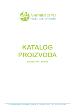 Tinkture i kapi - Alternativa Webshop