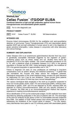 Celiac Fusion&trade; tTG/DGP ELISA